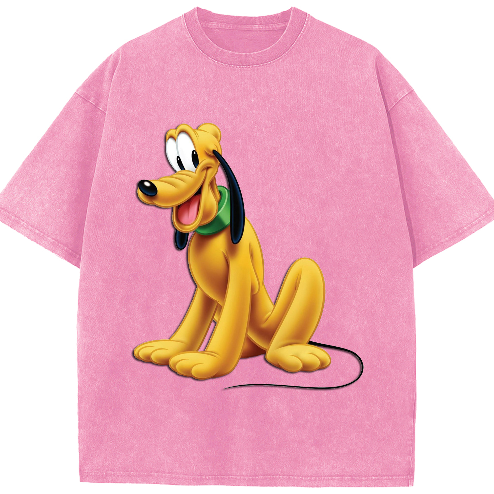 （画像用） ミッキーマウス Mickey Mouse 綿100% ヴィンテージ風 半袖Tシャツ（フロントプリント）